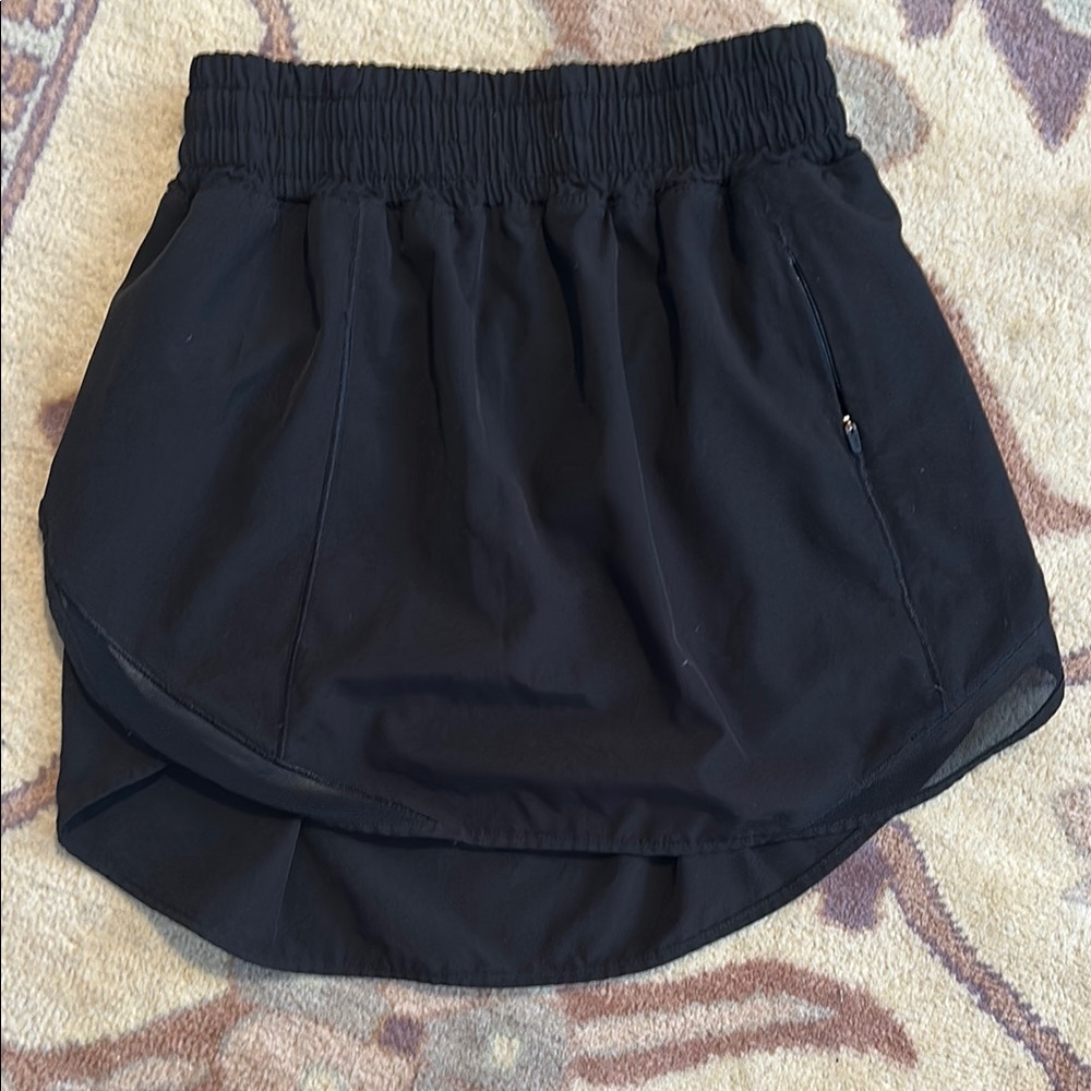 Women's Black Athletic Shorts